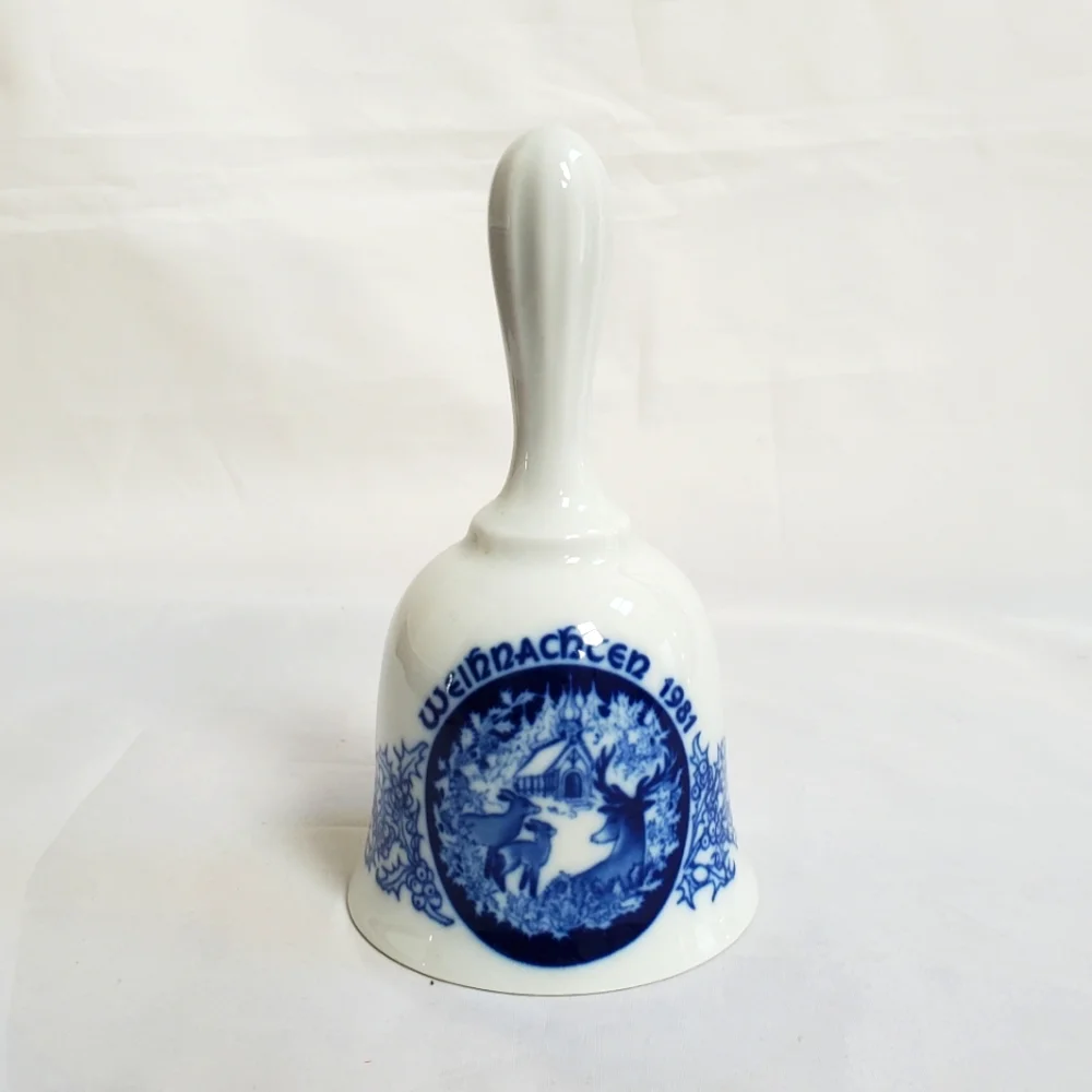 Vintage Schumann Silent Night German Christmas Bell